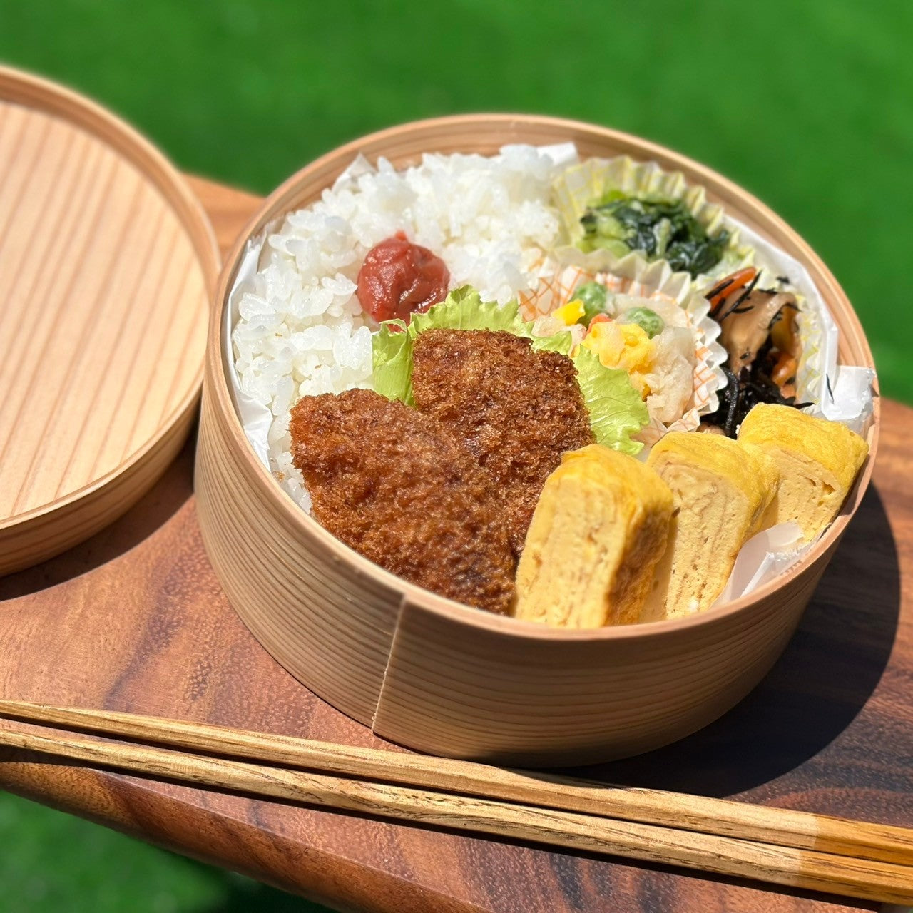 国産 キャッチボール 野球 わっぱ 曲げわっぱ 弁当箱