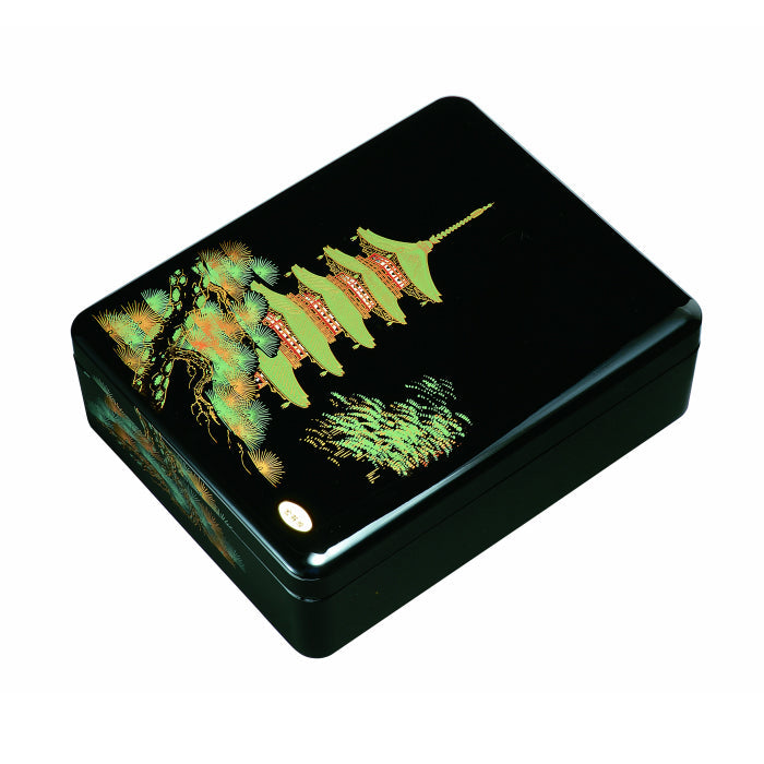 New round DX Bunko five-story pagoda