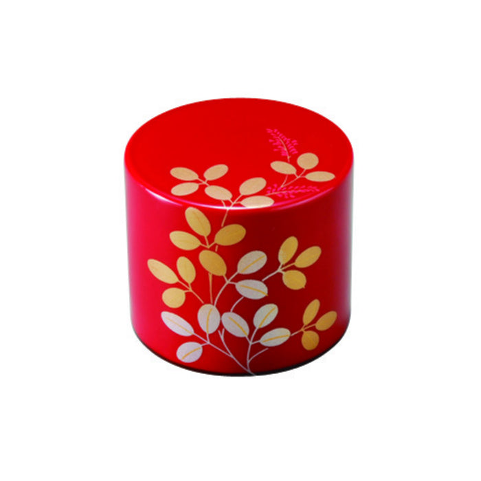 Lacquerware Round Paperweight Vermilion Hagi