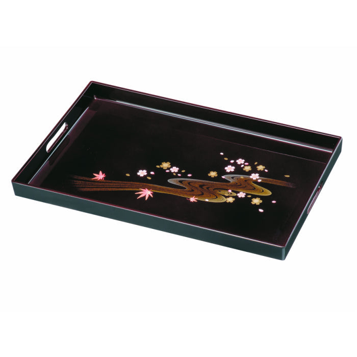PC Long Tray, Miyabi Shunju, 48cm, 15cm, Tray