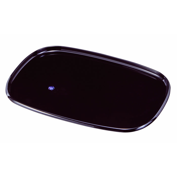 PC oval tray, tamari, meigetsu (made of real shell), 42cm