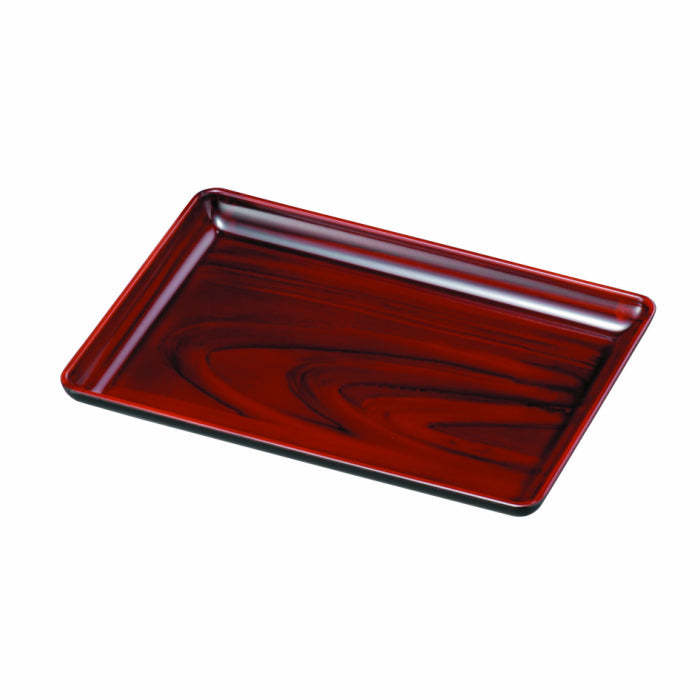 PC Tabletop Small Tray 7 Sun 21cm Wood Grain