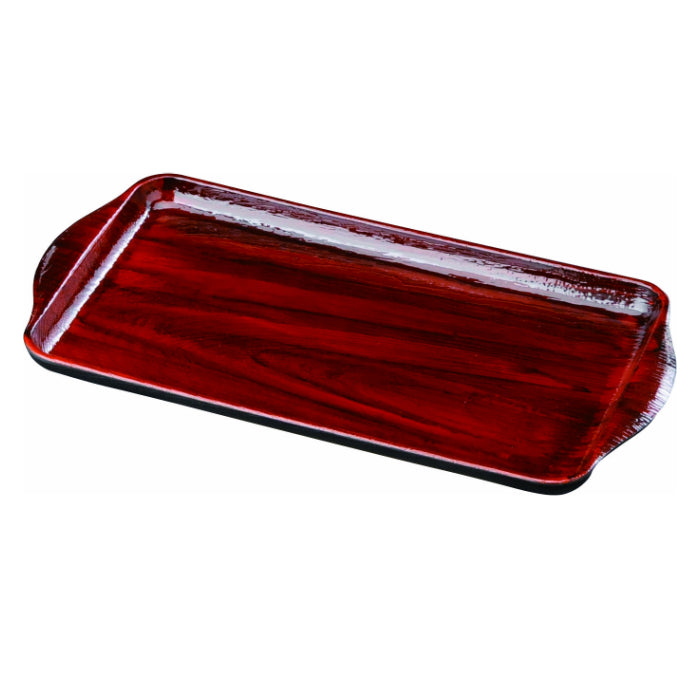 Coffee tray, wood carving, Kuroshio double-sided grain