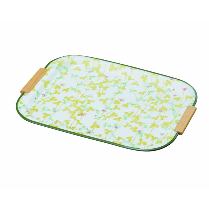 Clover with flat handle (paper pasted, non-slip)