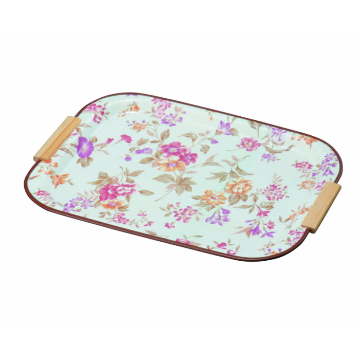 Flat handle, wine rose (paper pasted, non-slip)