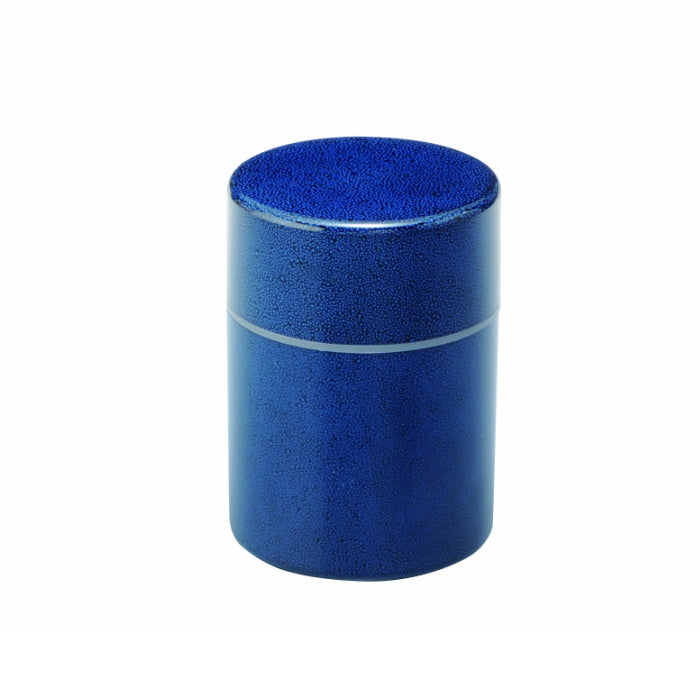 Tea canister (small) Ruri Komon