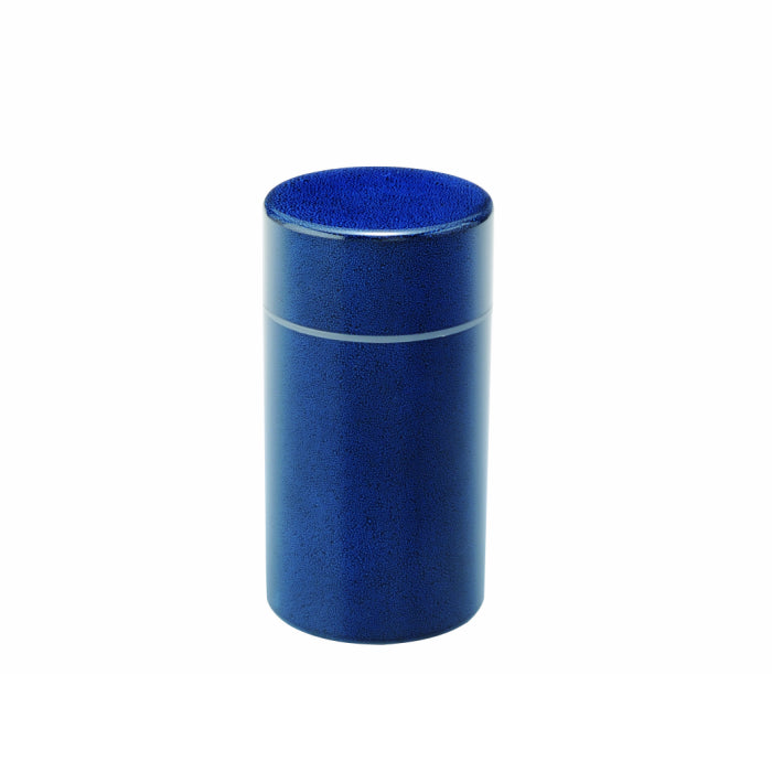 Tea canister (large) Ruri Komon