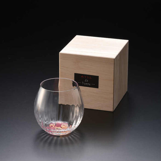 Nurimon de Verre 玻璃莳绘山茶花杯