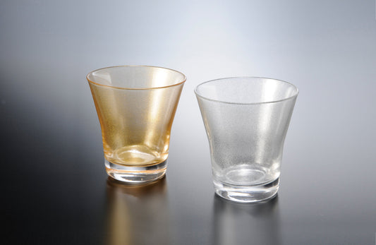 Nurimon de Verre 免费眼镜酷金和酷银一对