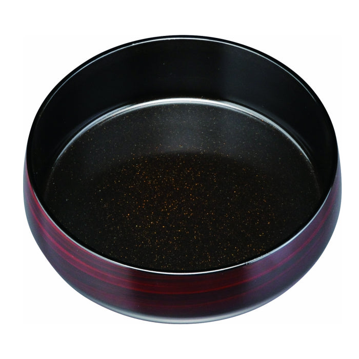 Sweets dish 6.0 inches, wood grain ivy