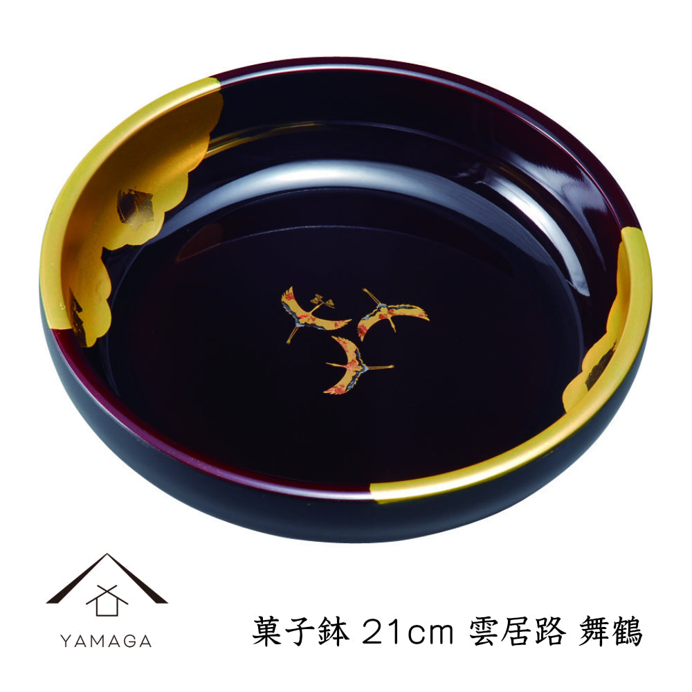 Confectionery Bowl Kumoizuru Maizuru 21cm