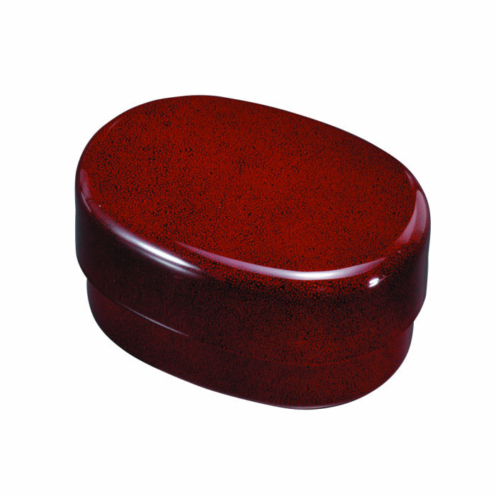 Large oval bento box (without inner core) with sticker