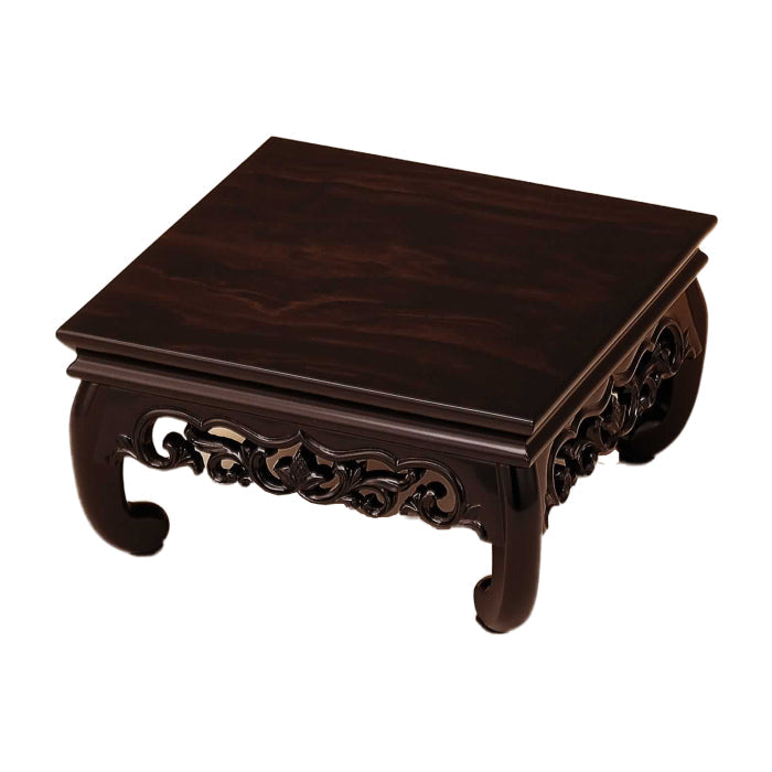 木製 花台 敷板 【千草】 黒檀調 インテリア – 山家漆器店