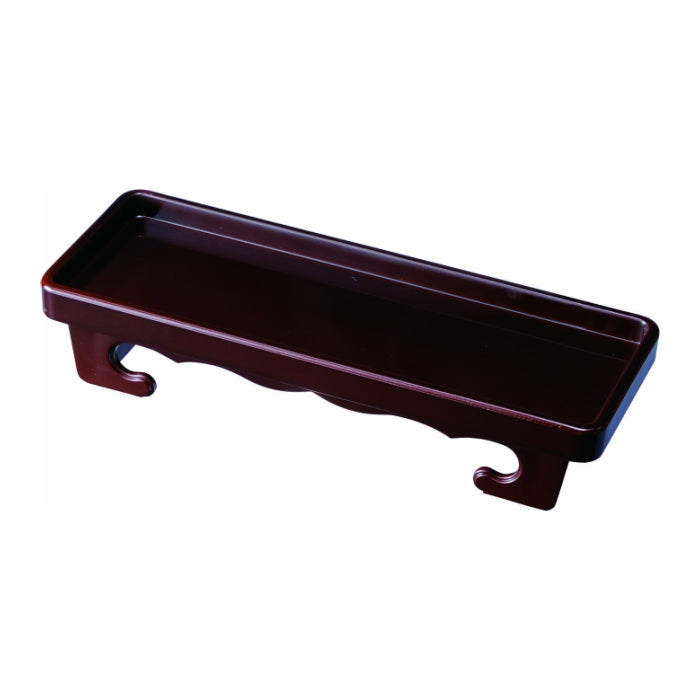 Long Buddhist altar dish Misato Total lacquerware