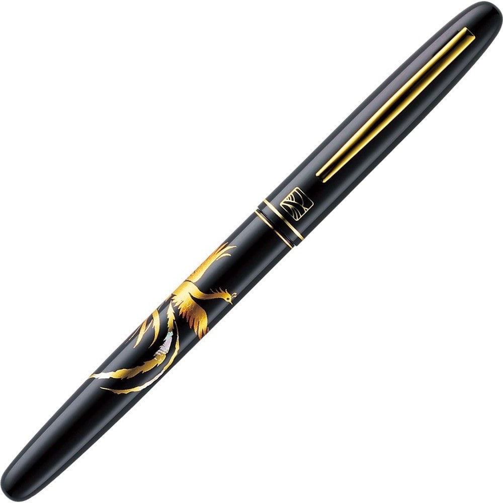 Fountain Brush Makie Story Auspicious Bird Phoenix Black