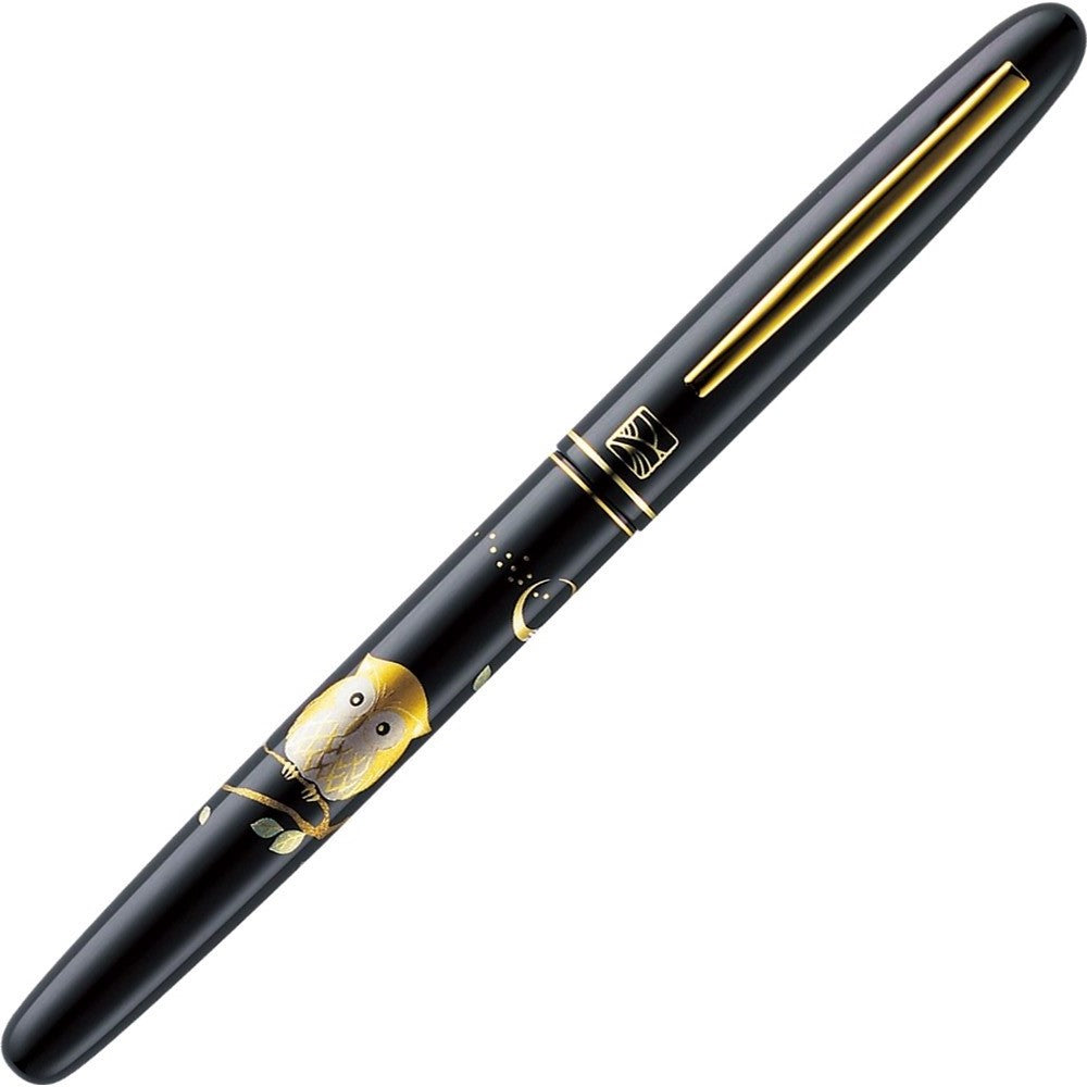 Fountain Brush Makie Story Owl Black