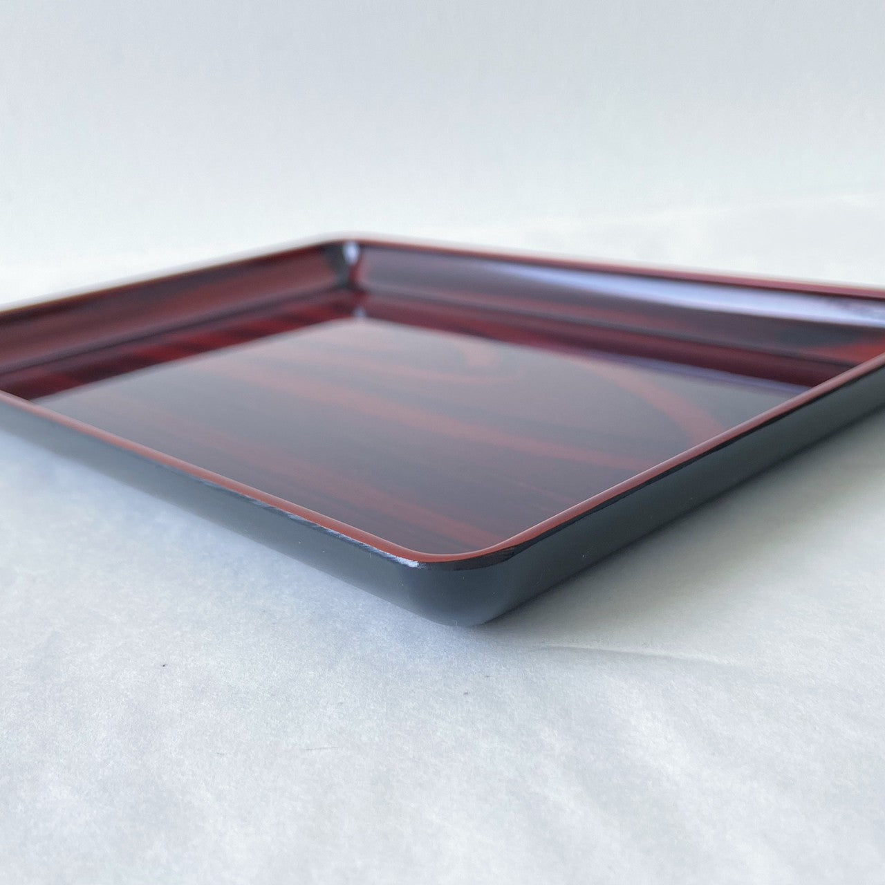 PC Tabletop Small Tray 7 Sun 21cm Wood Grain