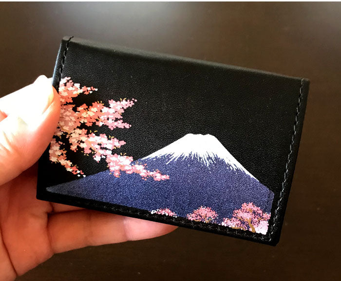 Maki-e Omelette-shaped Card Case (Business Card Holder) Spring/Autumn