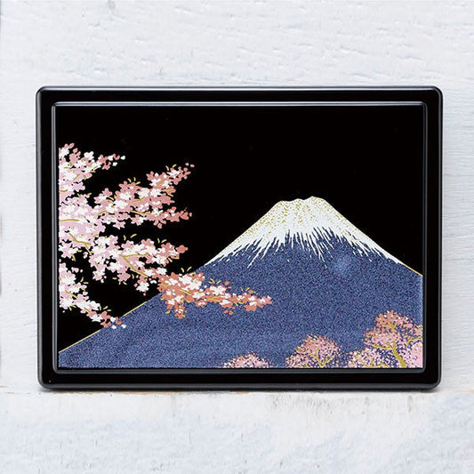 莳绘便签盒“雅” 富士山和樱花