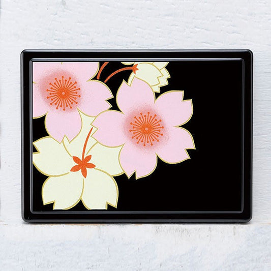 莳绘便签盒 樱花 (黑色)