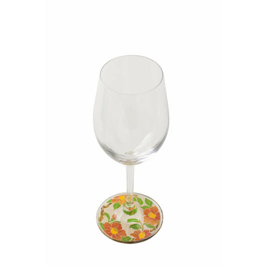 漆器 莳绘 红酒杯 雪 山茶