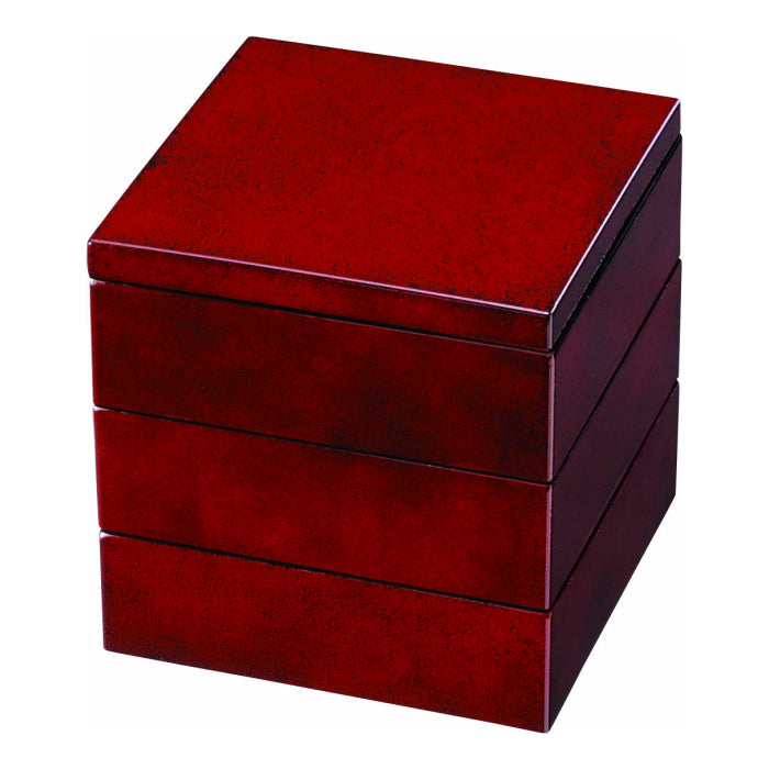 Three-tiered bento box, 4.5 inches, Nanako