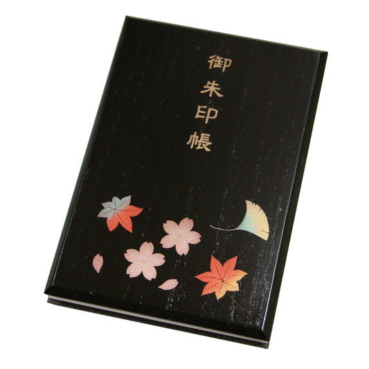 天然桐木漆印簿 莳绘 春秋 大尺寸