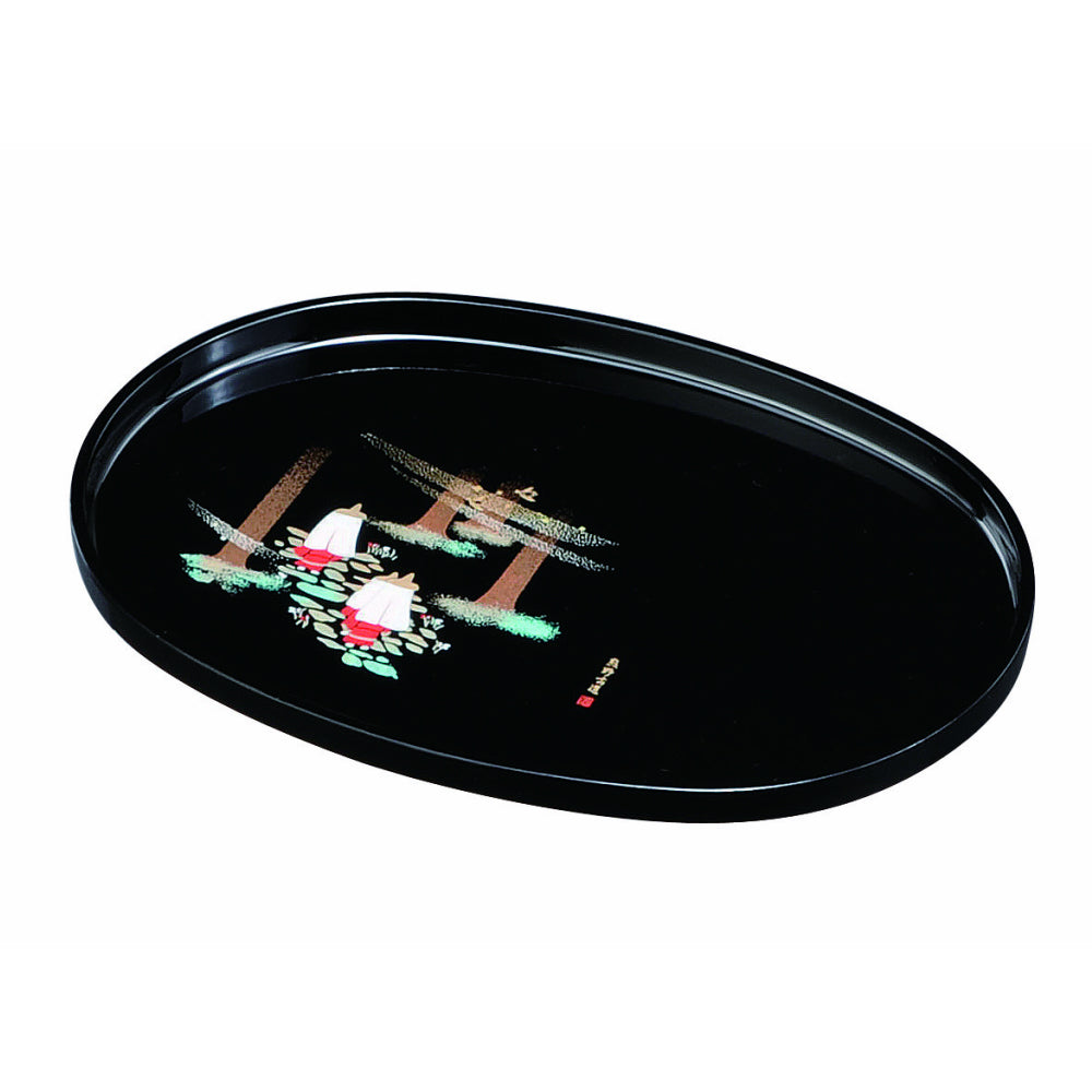 Oval tray Kumano Kodo