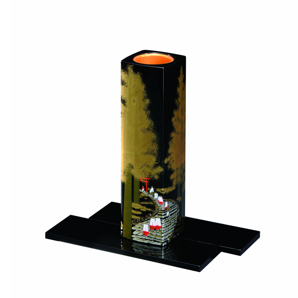 Flower vase set with flower stand Kumano Kodo