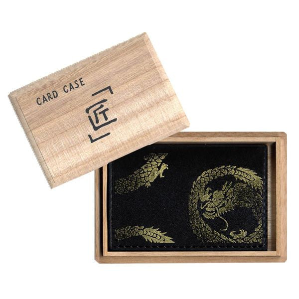 Maki-e Omelette-shaped Card Case (Business Card Holder) Dragon