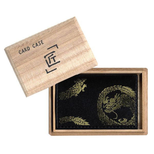 莳绘煎蛋形名片盒(名片夹)龙