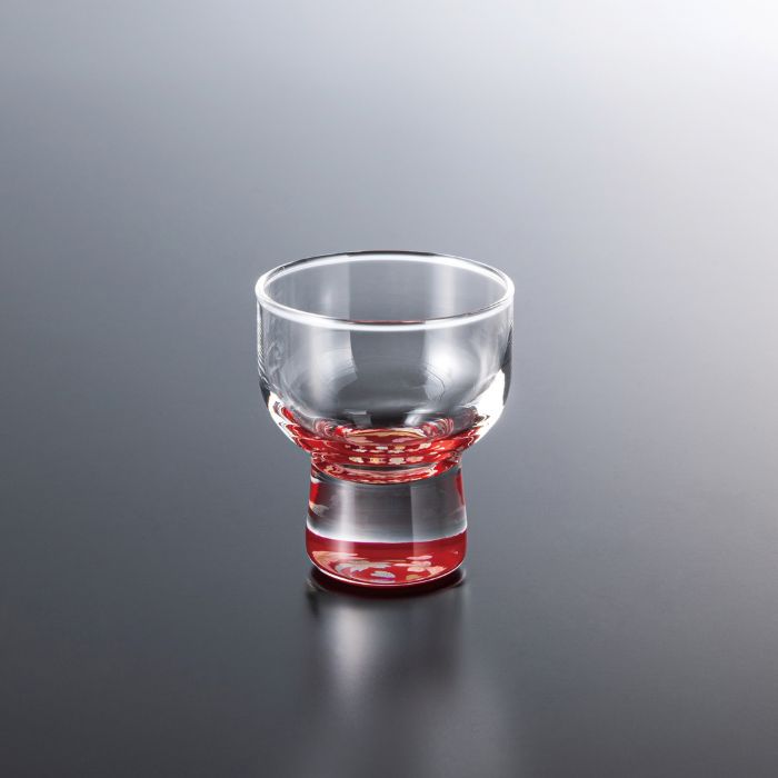 ぬりもん de Verre 盃 杯 蒔絵 赤 桜 さくら