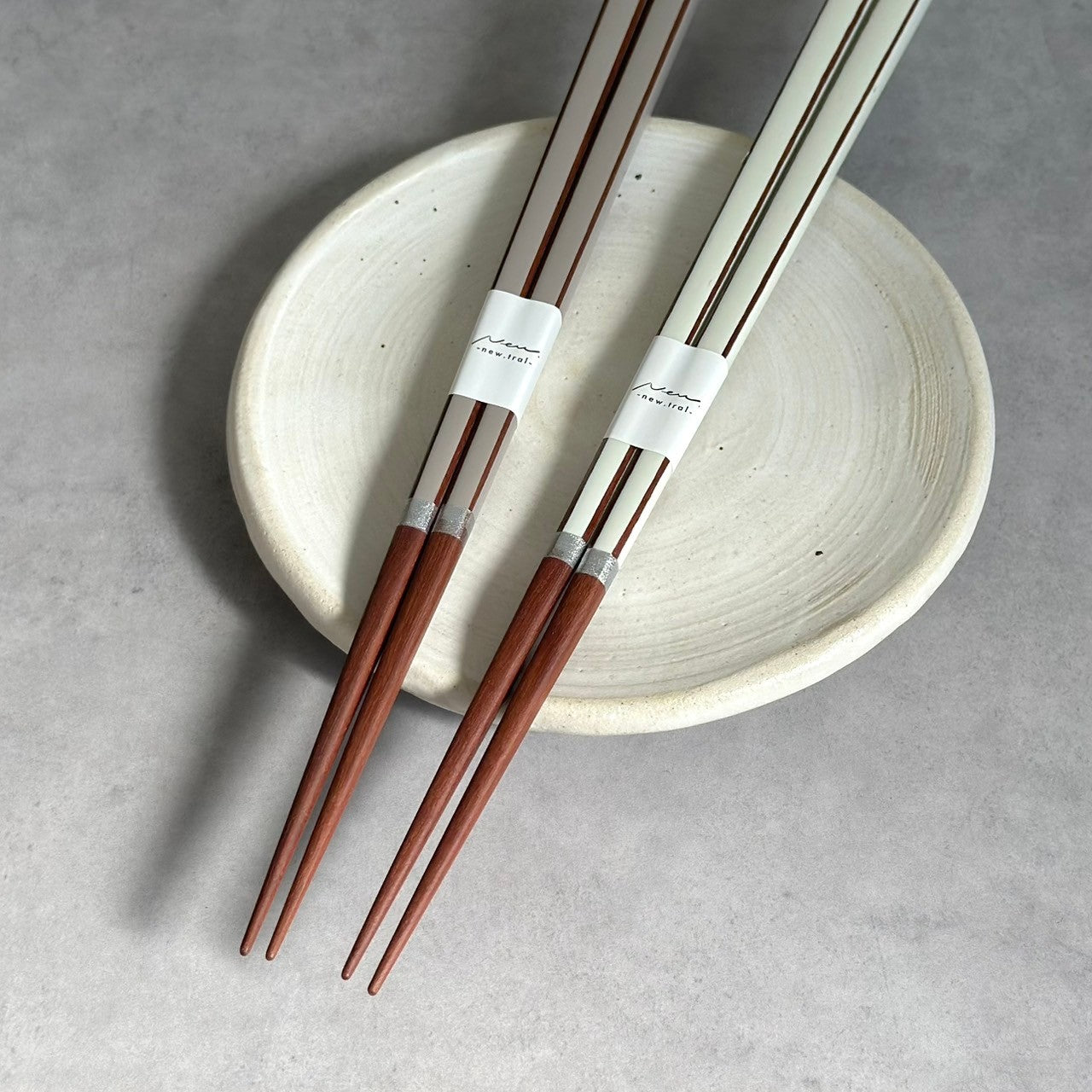【桐箱・単品】 木製 ギフト箸 キャレブラウン 23cm