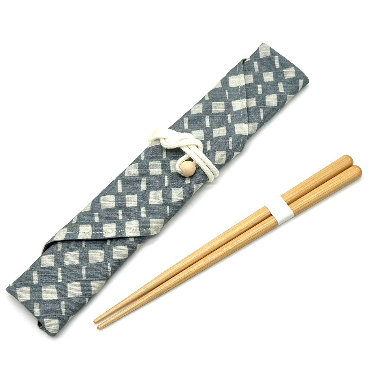 【選べる全6色】 日本製ヒノキ箸・箸袋セット