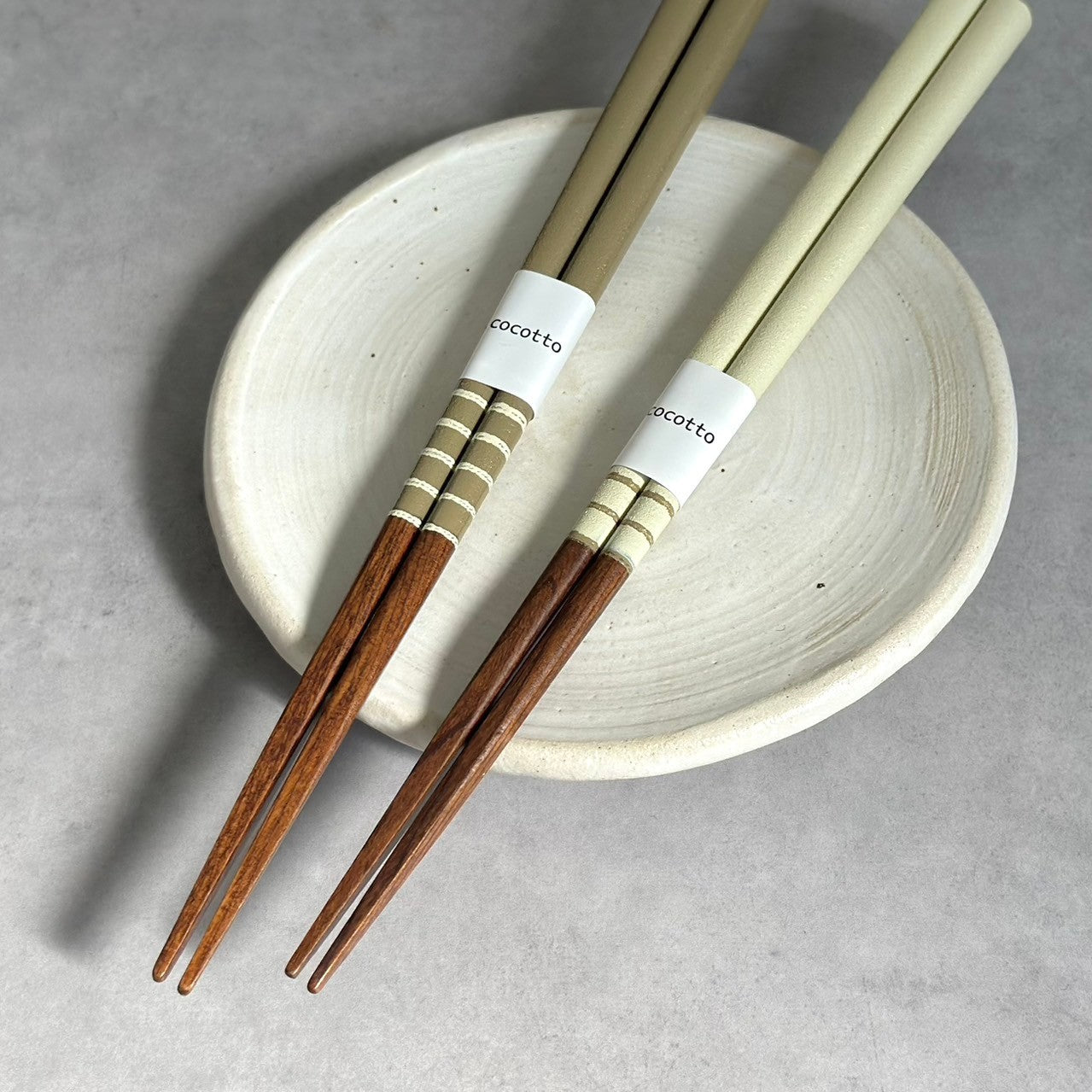 【桐箱・単品】 木製 ギフト箸 ココットブラウン 23cm