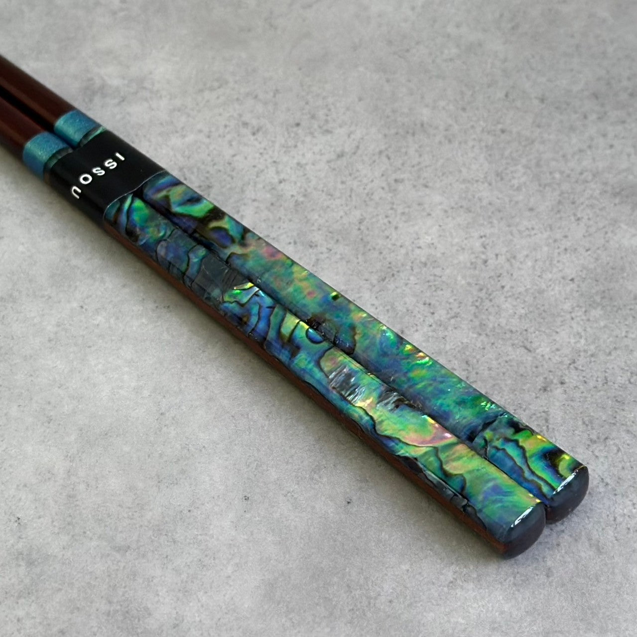 【桐箱・単品】 お箸 ギフト箸 雅貝 23cm ブルー 食洗機対応