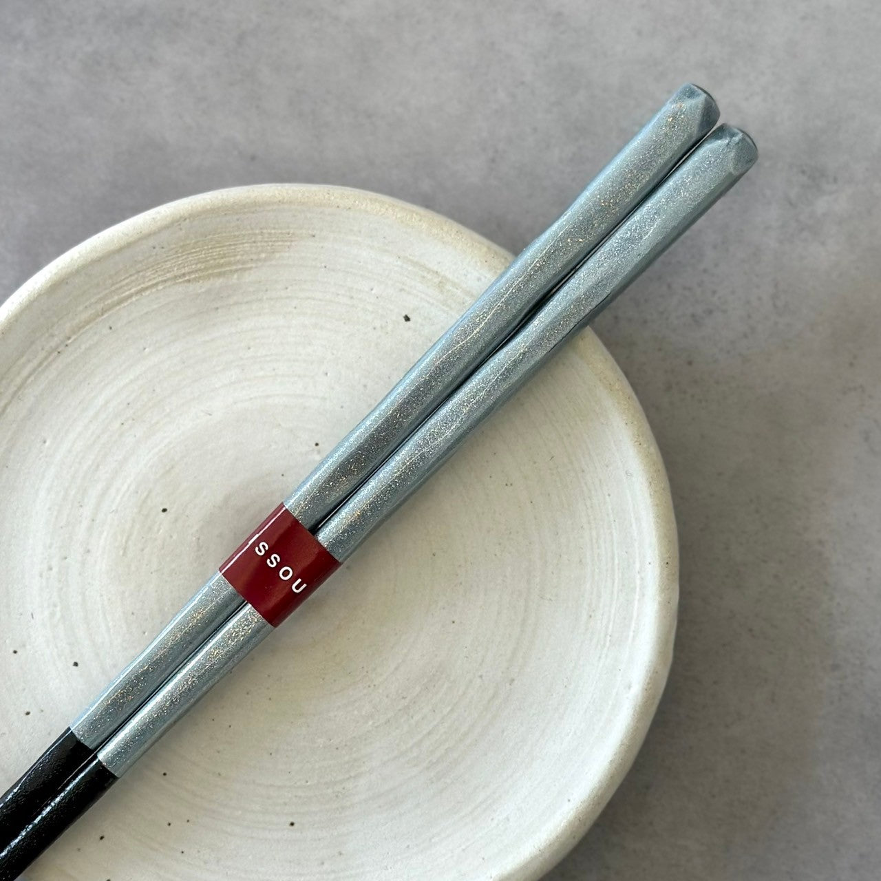 【桐箱・単品】 木製 ギフト箸 流彩 ブルー 23cm