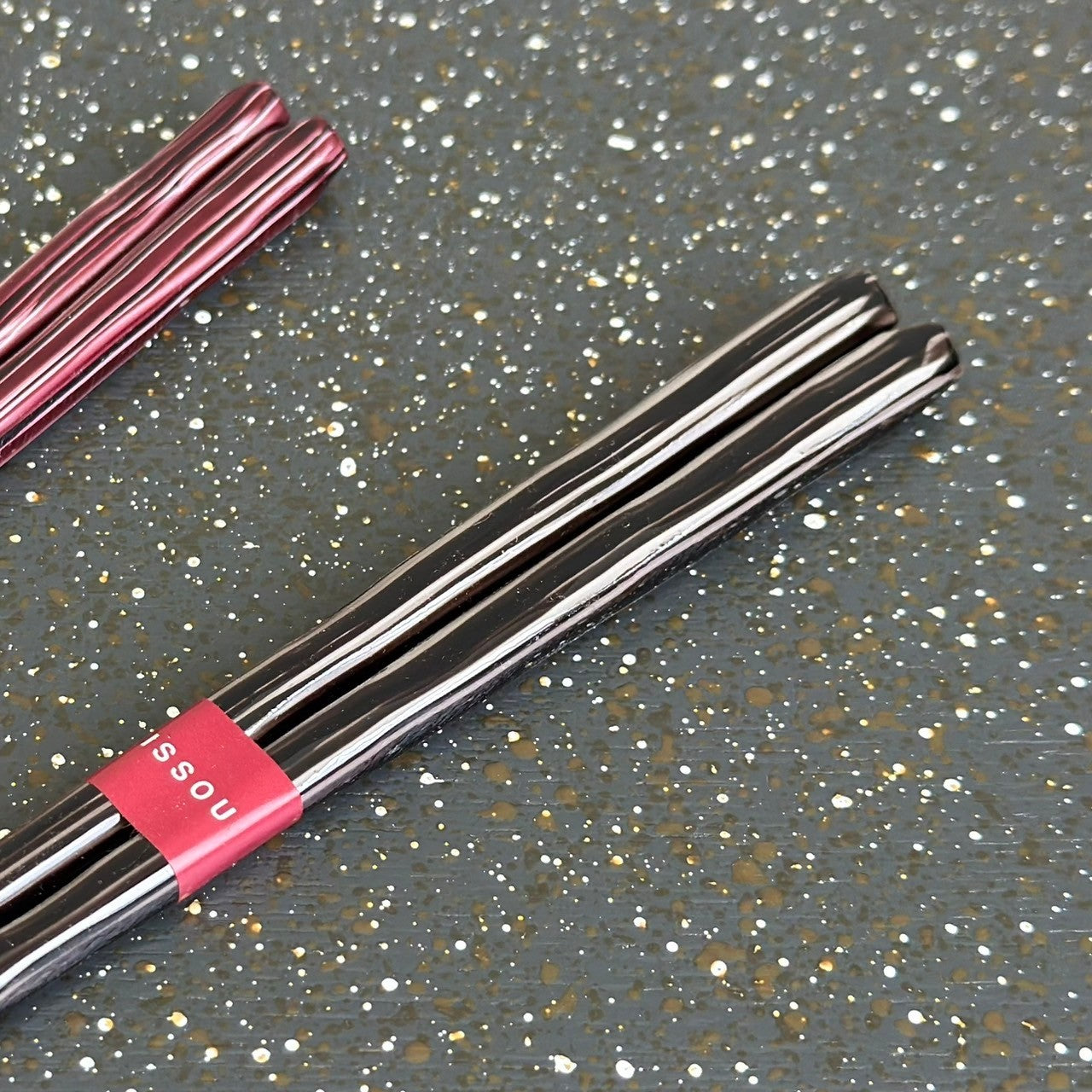 【桐箱・単品】 木製 ギフト箸 陶彩 23cm