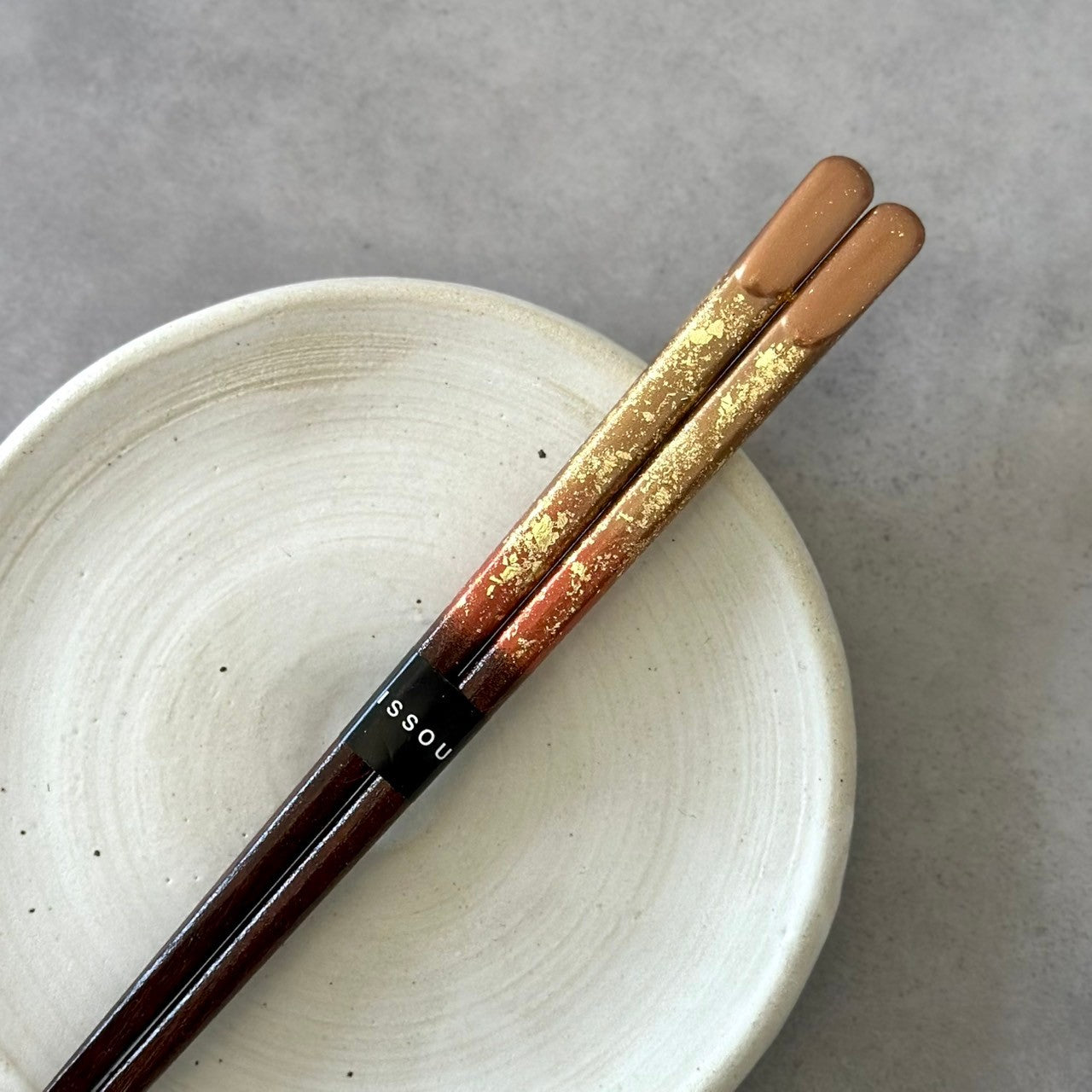 【桐箱・単品】 木製 ギフト箸 陽炎 レッド 21cm