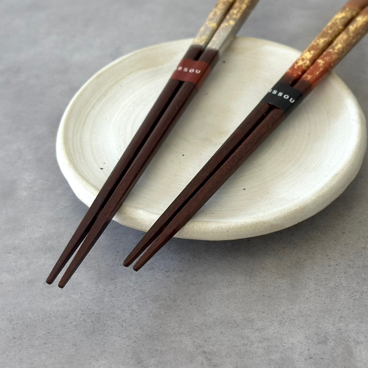 【桐箱・単品】 木製 ギフト箸 陽炎 シルバー 23cm