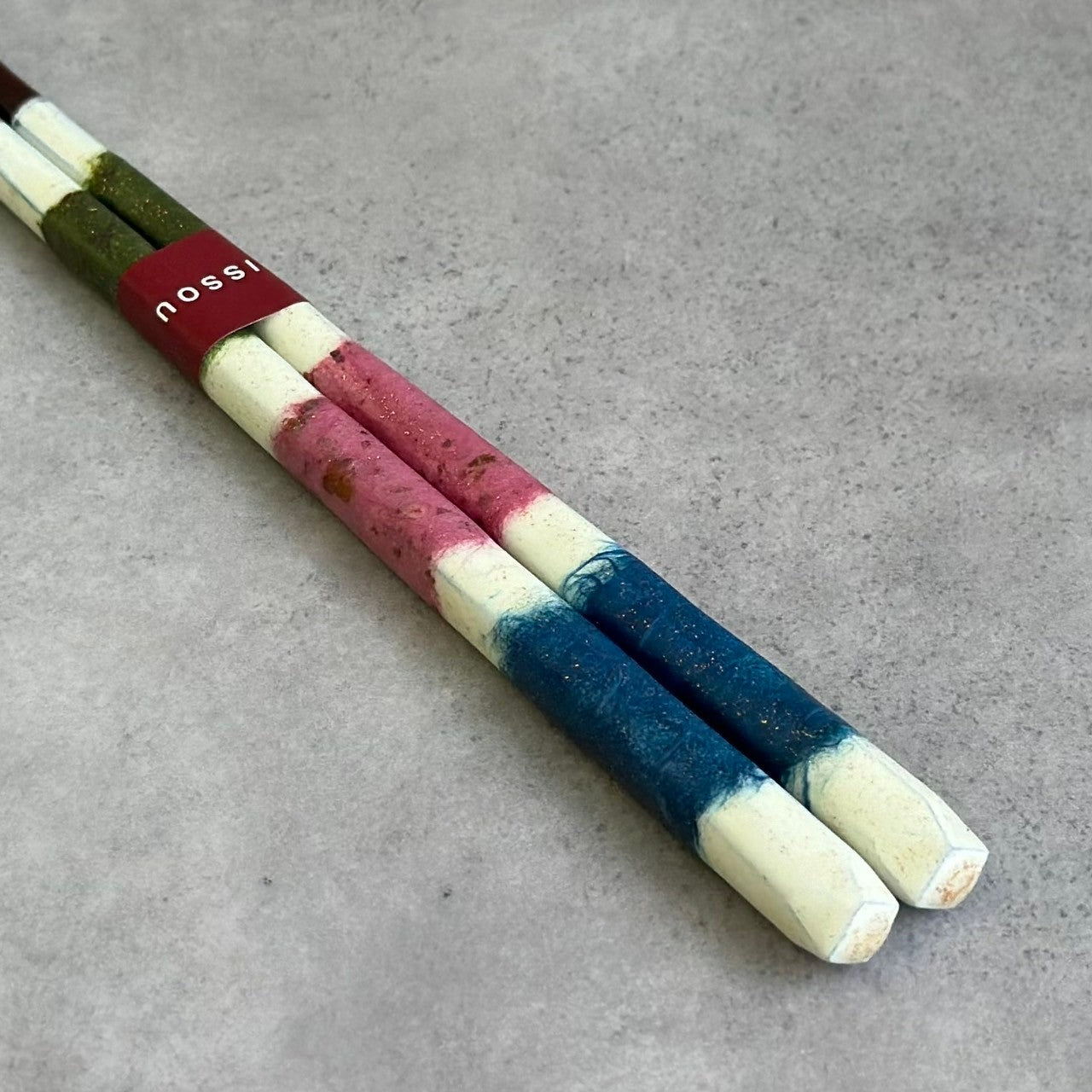 【桐箱・単品】 木製 ギフト箸 遊心 23cm 青 ブルー