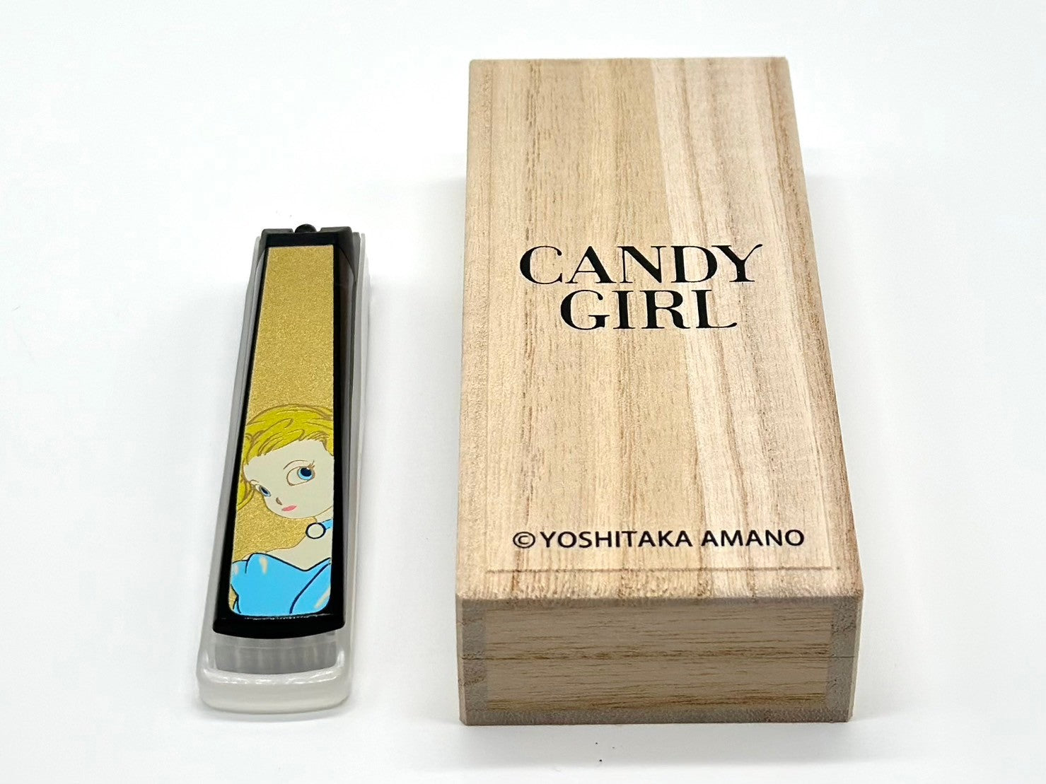 TGC×天野喜孝×紀州漆器】 TGC WAKAYAMA 蒔絵爪切り CANDY GIRL – 山家