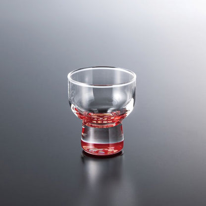 ぬりもん de Verre 盃 杯 蒔絵 赤 桜 さくら