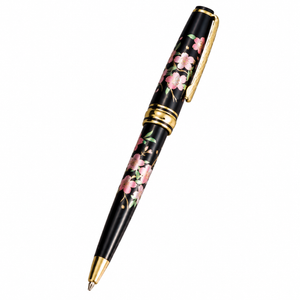 漆芸ボールペン 福桜 ブラック