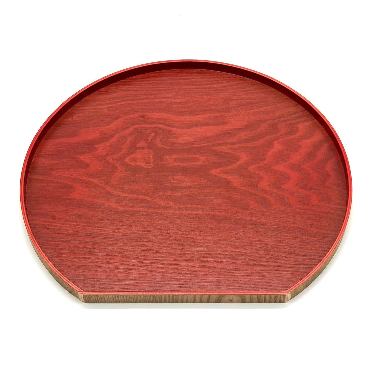 Available in 3 colors Wooden half moon tray 36cm
