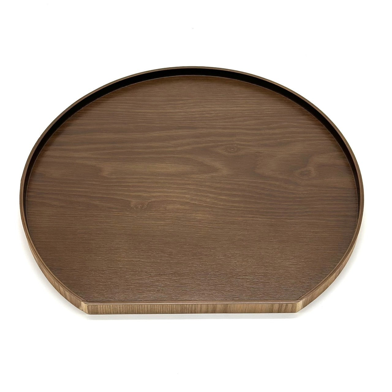 Available in 3 colors Wooden half moon tray 36cm