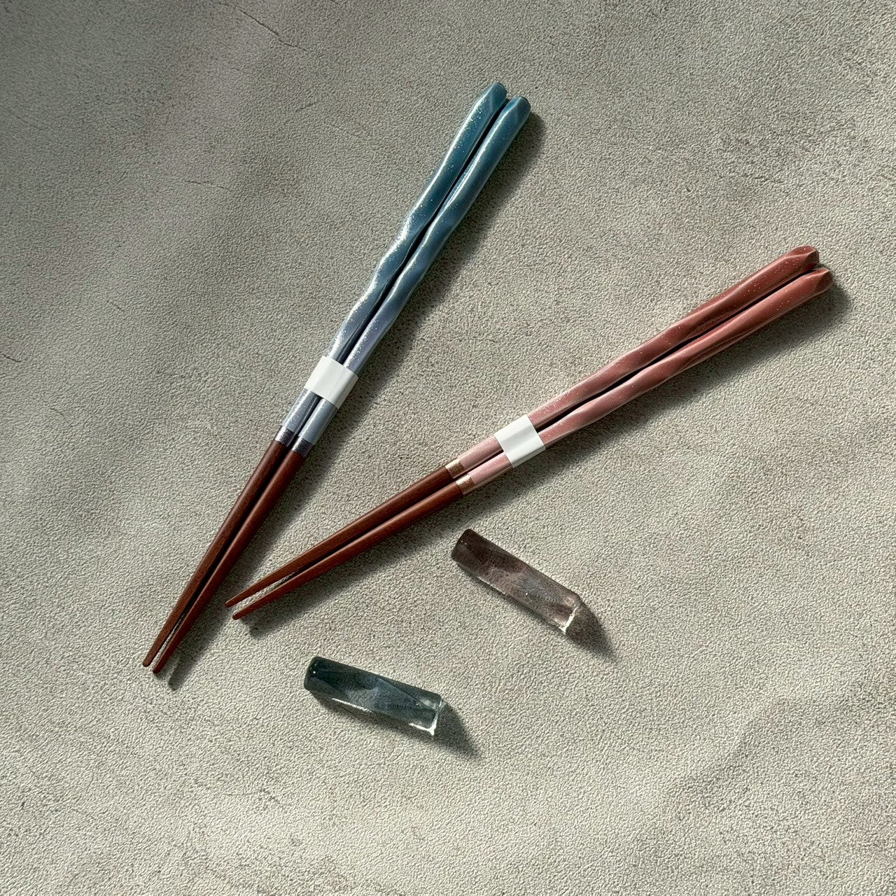 【桐箱・オリジナルラッピング】 木製 ギフト 夫婦箸 ブリーズ 食洗器対応