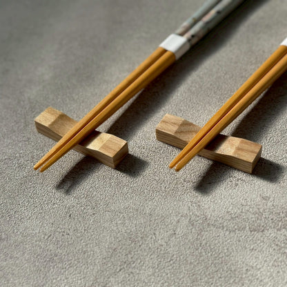 【桐箱・オリジナルラッピング】 木製 ギフト 夫婦箸 フルール 食洗器対応