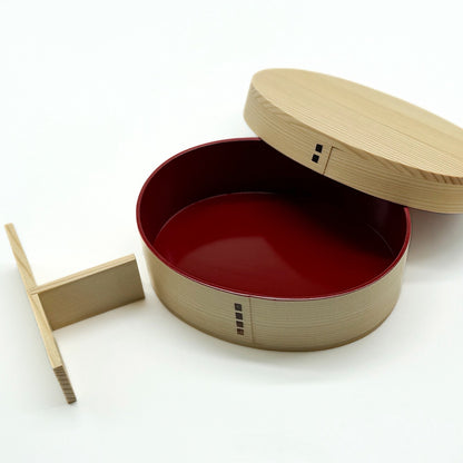 日々 hibi 曲げわっぱ 紀州塗り 内朱 まげわっぱ 弁当箱