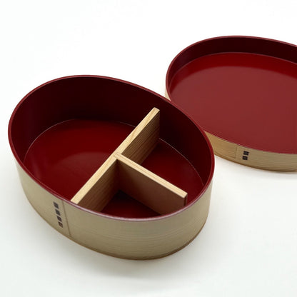 日々 hibi 曲げわっぱ 紀州塗り 内朱 まげわっぱ 弁当箱